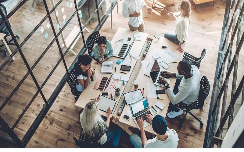 môi trường làm việc chuyên nghiệp